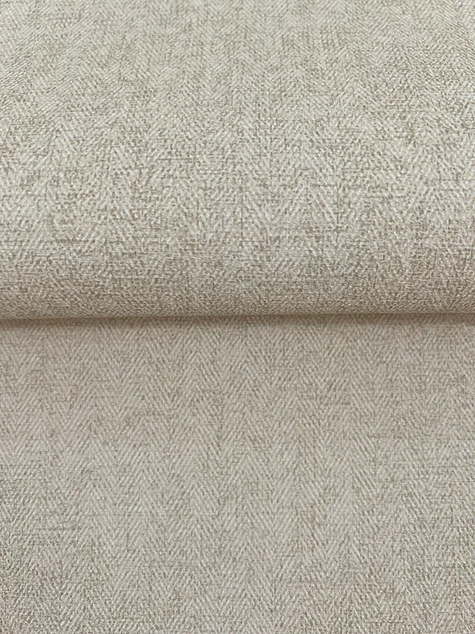 Brewster Home Fashions Herringbone Tweed Beige Woven Wallpaper - SKU 4178-4422