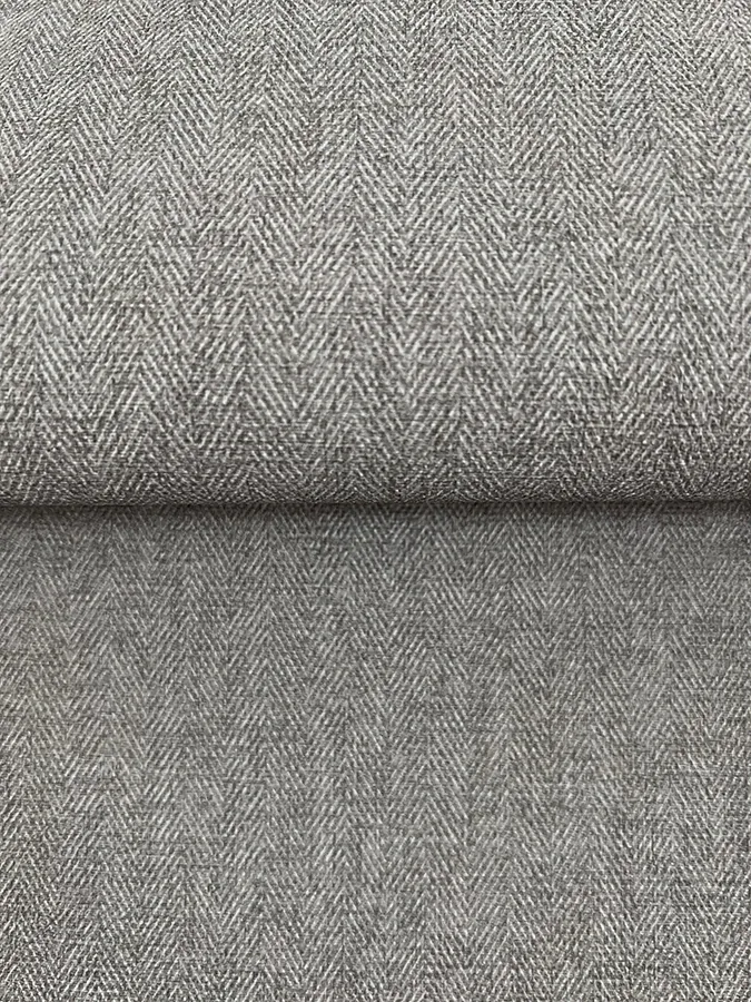 Brewster Home Fashions Herringbone Tweed Grey Woven Wallpaper - SKU 4178-4423