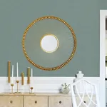 Brewster Home Fashions Hilbert Teal Geometric Wallpaper - SKU 4025-82506