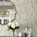 Brewster Home Fashions Hillaire Wheat Meadow Wallpaper - SKU 4072-70027