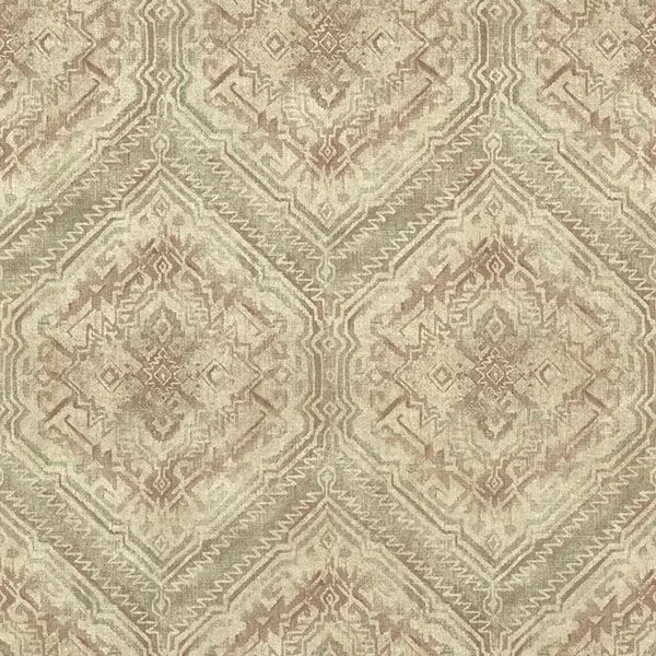 Brewster Home Fashions Hocking Hills Dark Red Navajo Medallion Wallpaper - SKU TLL01361