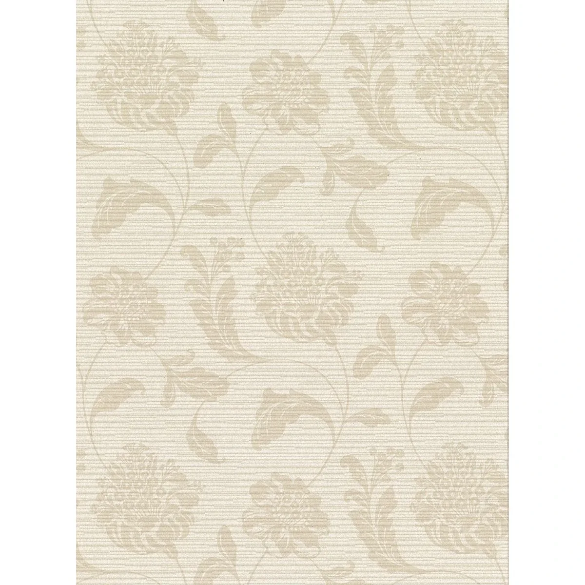 2910-2753 | Holiday Beige Jacobean Wallpaper