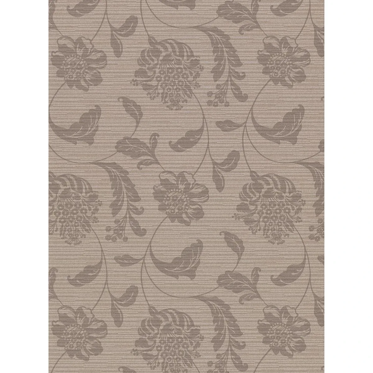 2910-2751 | Holiday Brown Jacobean Wallpaper