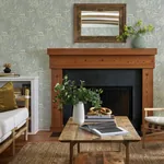 Brewster Home Fashions Holt Light Blue Woodland Wallpaper - SKU 4169-83102
