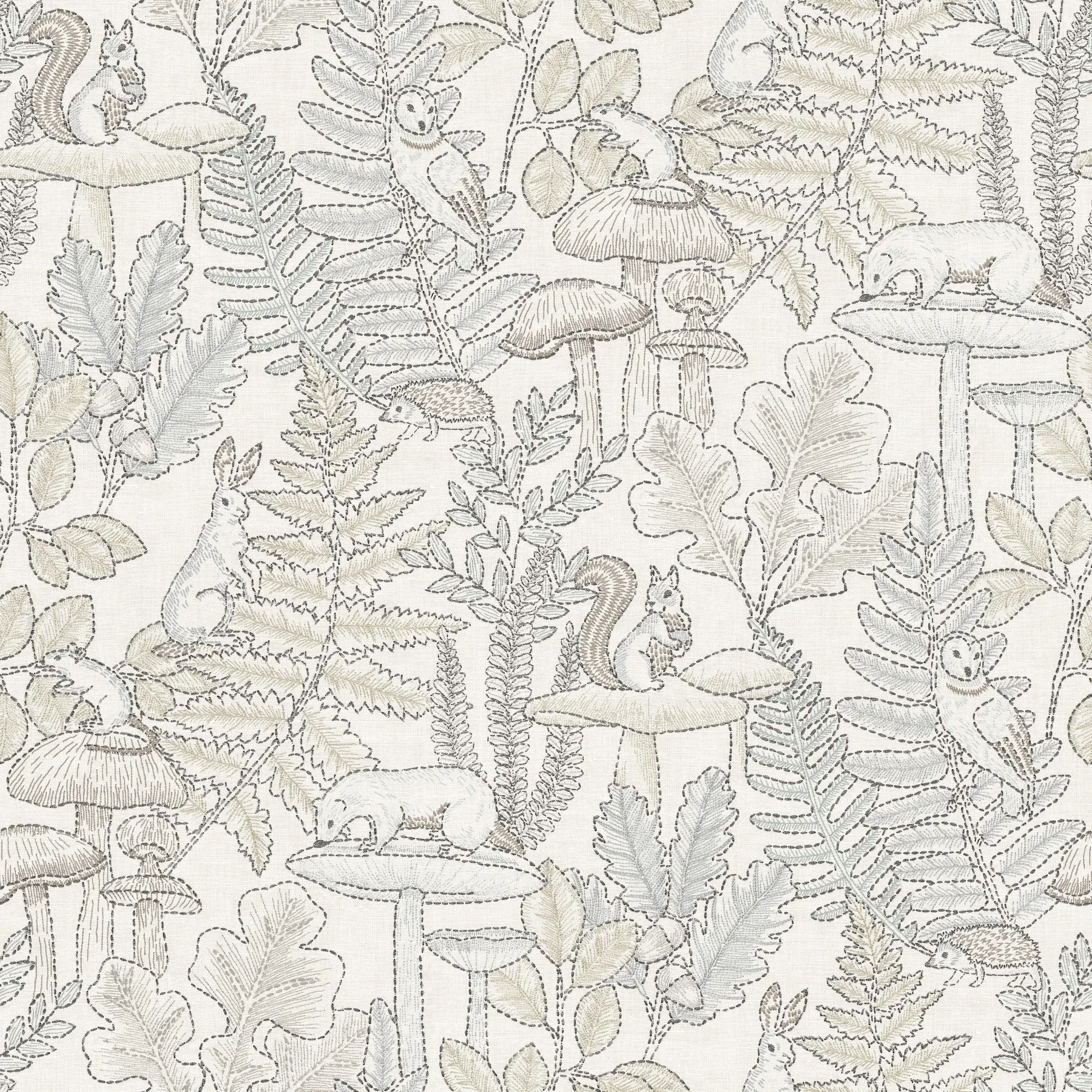 4169-83103 | Holt Neutral Woodland Wallpaper
