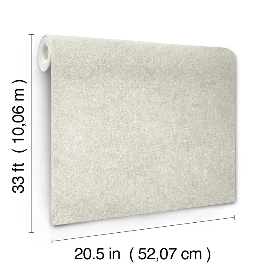 Brewster Home Fashions Homespun Grey Textured Wallpaper - SKU 3125-72360