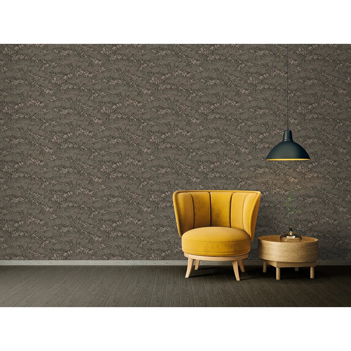 Brewster Home Fashions Hornbeam Brown Tree Wallpaper - SKU AS369725