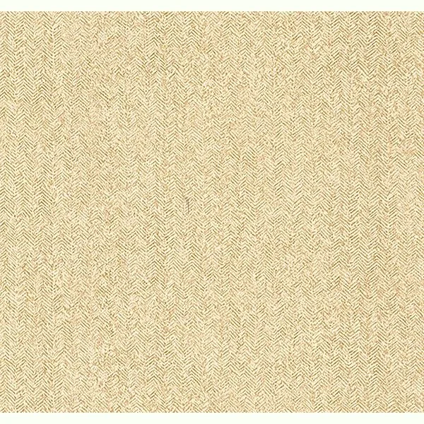 2718-002810 | Hound Mustard Herringbone Wallpaper