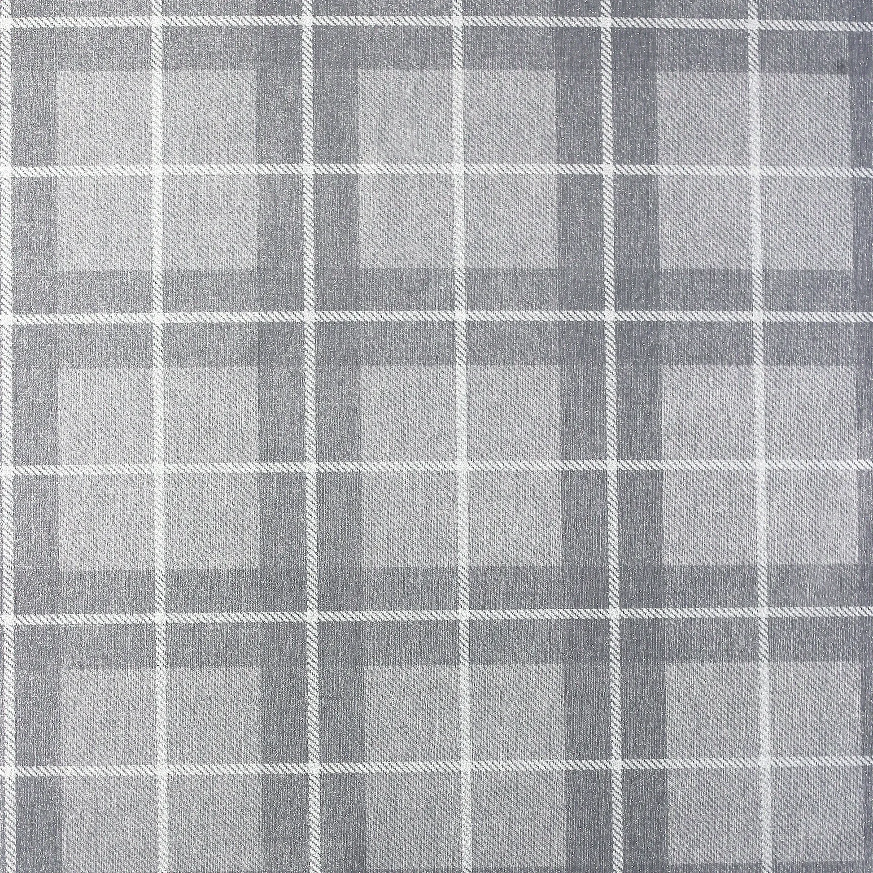 AH251906 | Hudson Grey Checkered Plaid Wallpaper