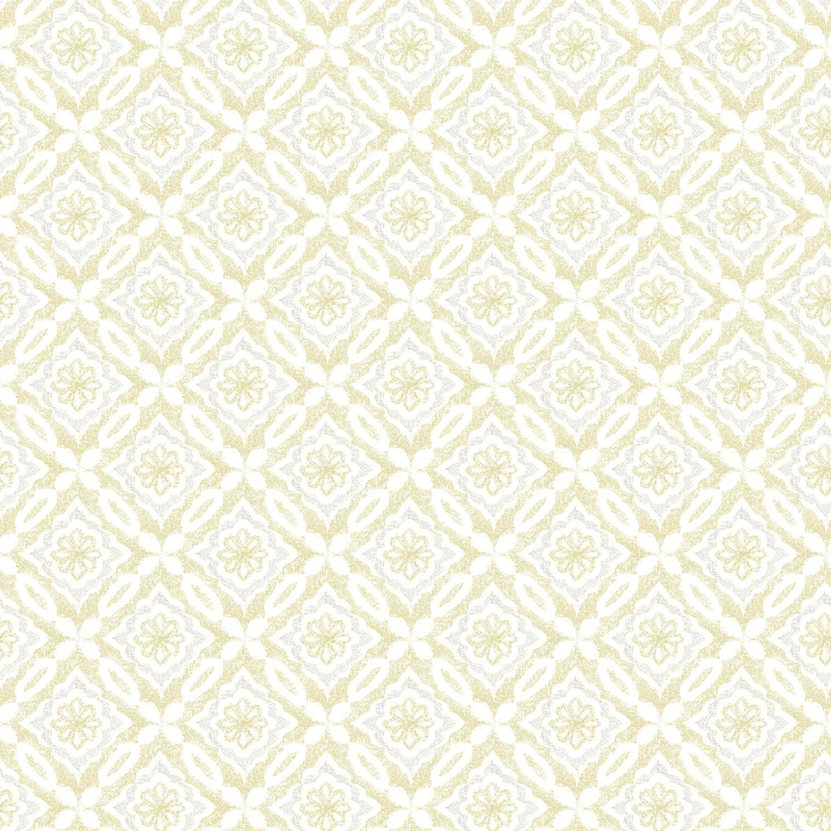 3122-10703 | Hugson Yellow Quilted Damask Wallpaper