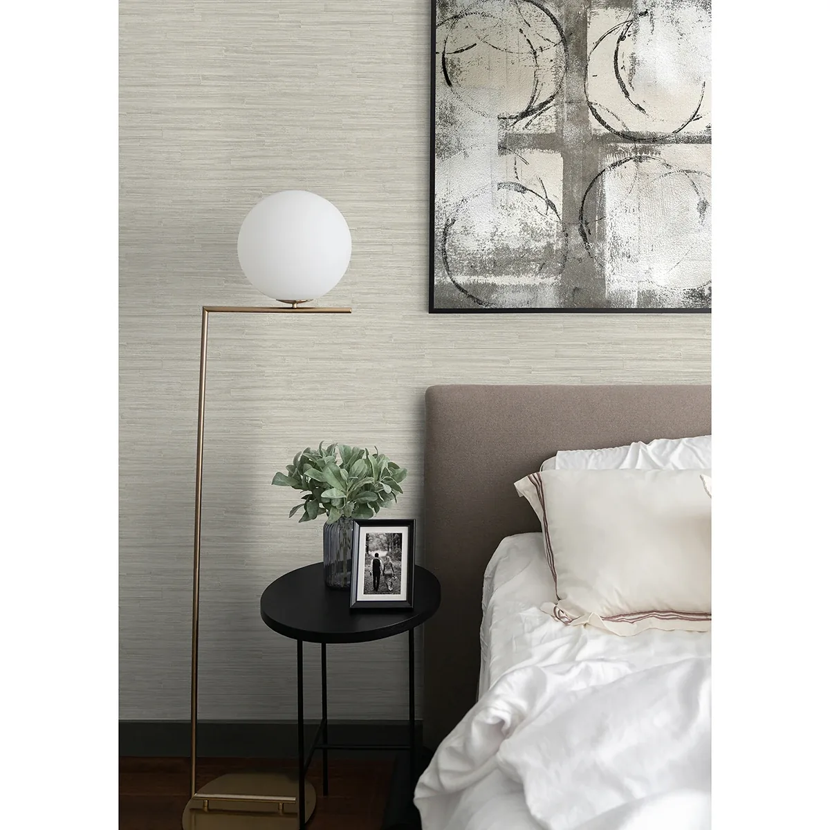 Brewster Home Fashions Hutton Silver Tile Wallpaper - SKU 4015-550542