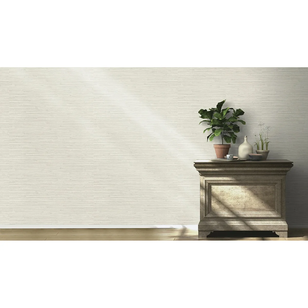 Brewster Home Fashions Hutton Silver Tile Wallpaper - SKU 4015-550542