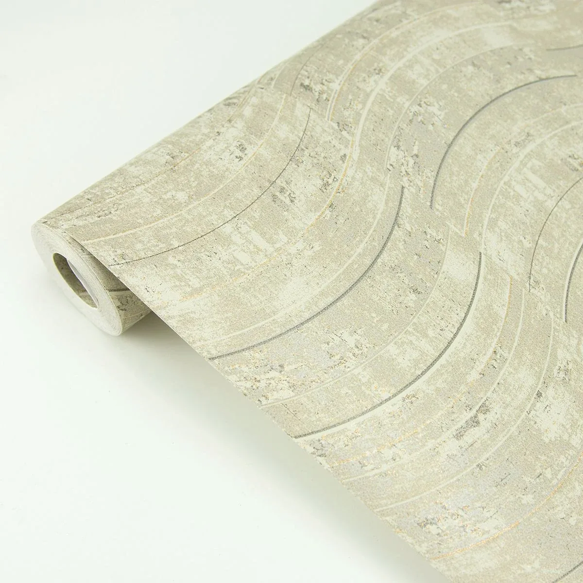 Brewster Home Fashions Hydra Taupe Geometric Wallpaper - SKU 2927-10802