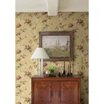 Brewster Home Fashions Hydrangea Maroon Trail Wallpaper - SKU CCB76304