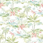 Brewster Home Fashions Ibis Green Lagoon Wallpaper - SKU 2766-12071