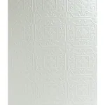 Brewster Home Fashions Ibold White Tin Ceiling Scroll Paintable Wallpaper - SKU 4134-59001