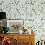 Brewster Home Fashions Imperial Garden Green Botanical Wallpaper - SKU 4134-24173
