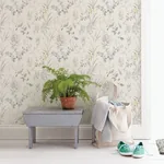 Brewster Home Fashions Imperial Garden Grey Botanical Wallpaper - SKU 3123-24172