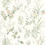 Brewster Home Fashions Imperial Garden Light Green Botanical Wallpaper - SKU 3117-24174