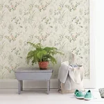 Brewster Home Fashions Imperial Garden Light Green Botanical Wallpaper - SKU 3117-24174