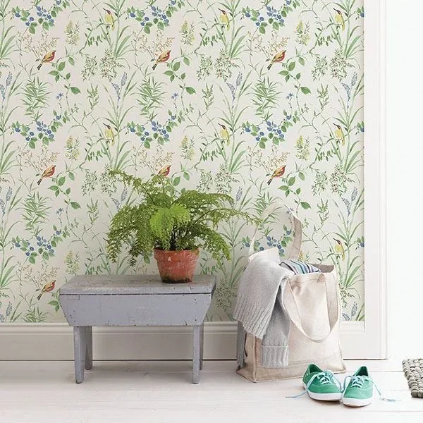 Brewster Home Fashions Imperial Garden Multicolor Botanical Wallpaper - SKU 3117-24173