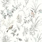 Brewster Home Fashions Imperial Garden Neutral Botanical Wallpaper - SKU 4134-26991