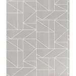 Brewster Home Fashions Ina Silver Geometric Wallpaper - SKU 2813-M1381
