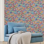 Brewster Home Fashions Indio Multicolor Love Scribble Wallpaper - SKU CEP50120W