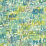 Brewster Home Fashions Indio Teal Love Scribble Wallpaper - SKU CEP50123W