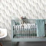 Brewster Home Fashions Inez Neutral Geometric Wallpaper - SKU 4060-138922
