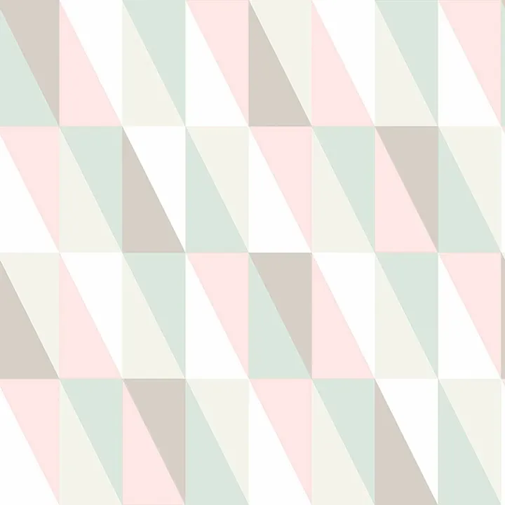 4060-138919 | Inez Pastel Geometric Wallpaper