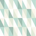 Brewster Home Fashions Inez Teal Geometric Wallpaper - SKU 4060-138920