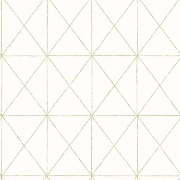 2904-78002 | Intersection Gold Diamond Wallpaper