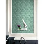 Brewster Home Fashions Intertwined Blue Geometric Wallpaper - SKU PS41404