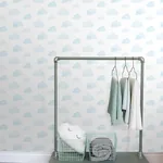 Brewster Home Fashions Irie Blue Clouds Wallpaper - SKU 4060-138930