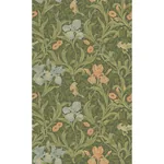 Brewster Home Fashions Iris Green Wild Gardens Wallpaper - SKU 4171-82050