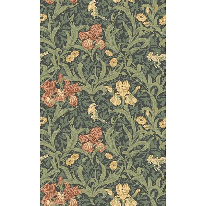 4171-82051 | Iris Navy Wild Gardens Wallpaper