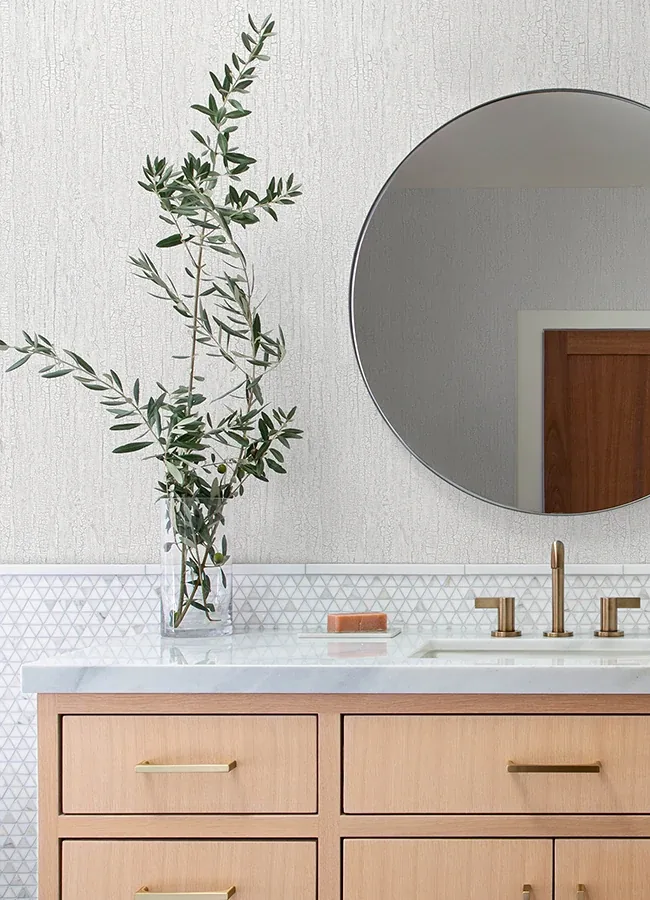 Brewster Home Fashions Ironbark Beige Textured Wallpaper - SKU 4168-19934