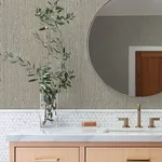 Brewster Home Fashions Ironbark Light Brown Textured Wallpaper - SKU 4168-19942