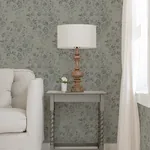 Brewster Home Fashions Isidore Grey Scroll Wallpaper - SKU 4072-70008