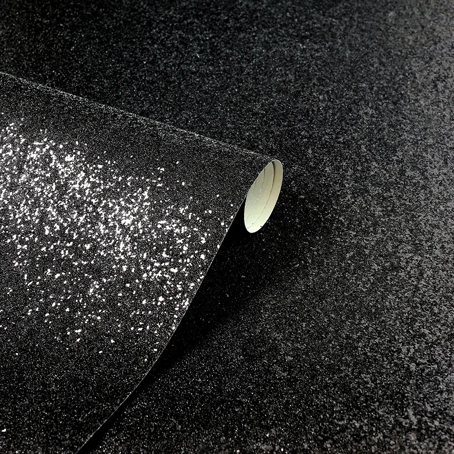 Brewster Home Fashions Jacqueline Black Sequin Wallpaper - SKU AH901005