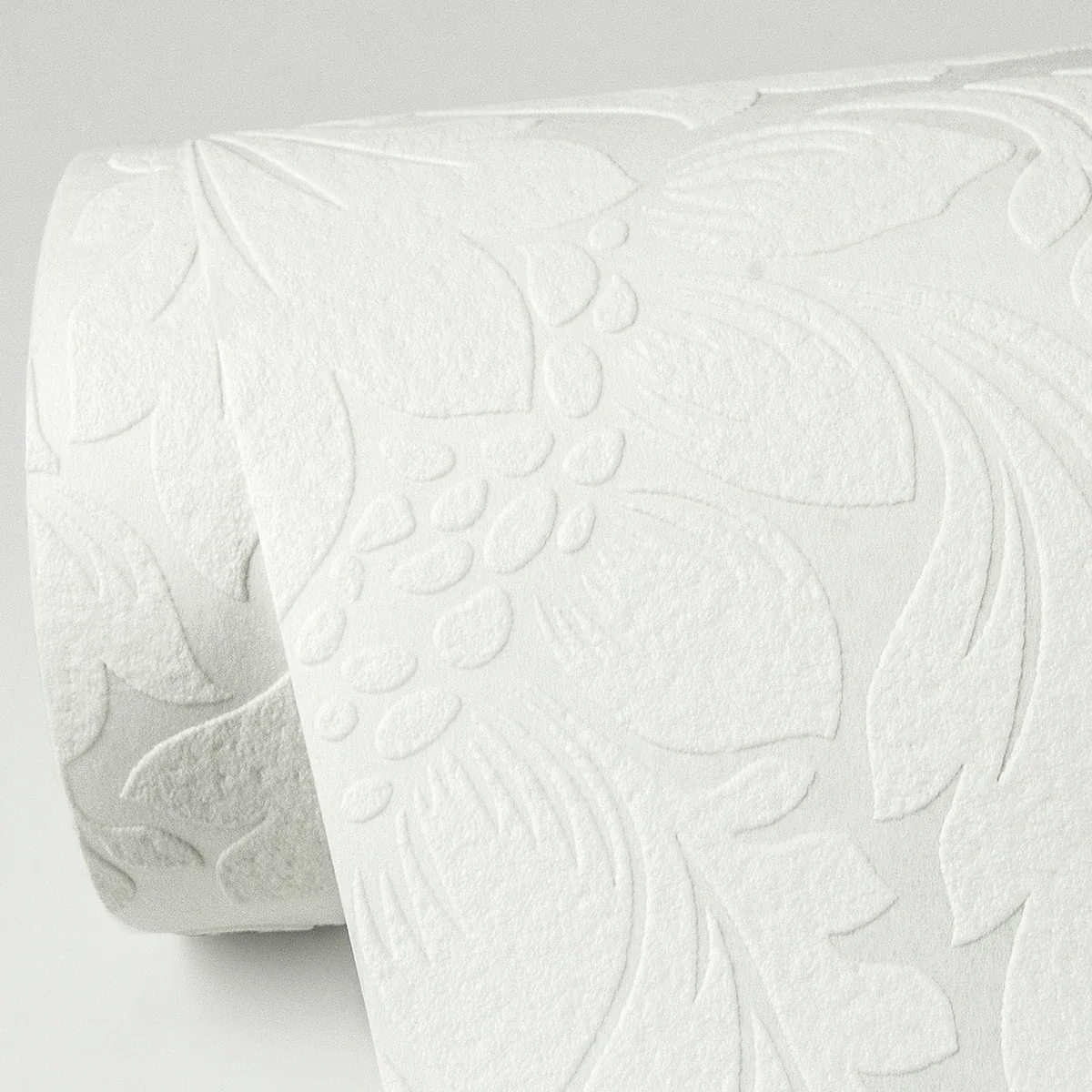 Brewster Home Fashions Jan White Damask Paintable Wallpaper - SKU 4000-95135-1