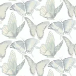 Brewster Home Fashions Janetta Mint Butterfly Wallpaper - SKU 3124-13935
