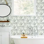 Brewster Home Fashions Janetta Mint Butterfly Wallpaper - SKU 3124-13935