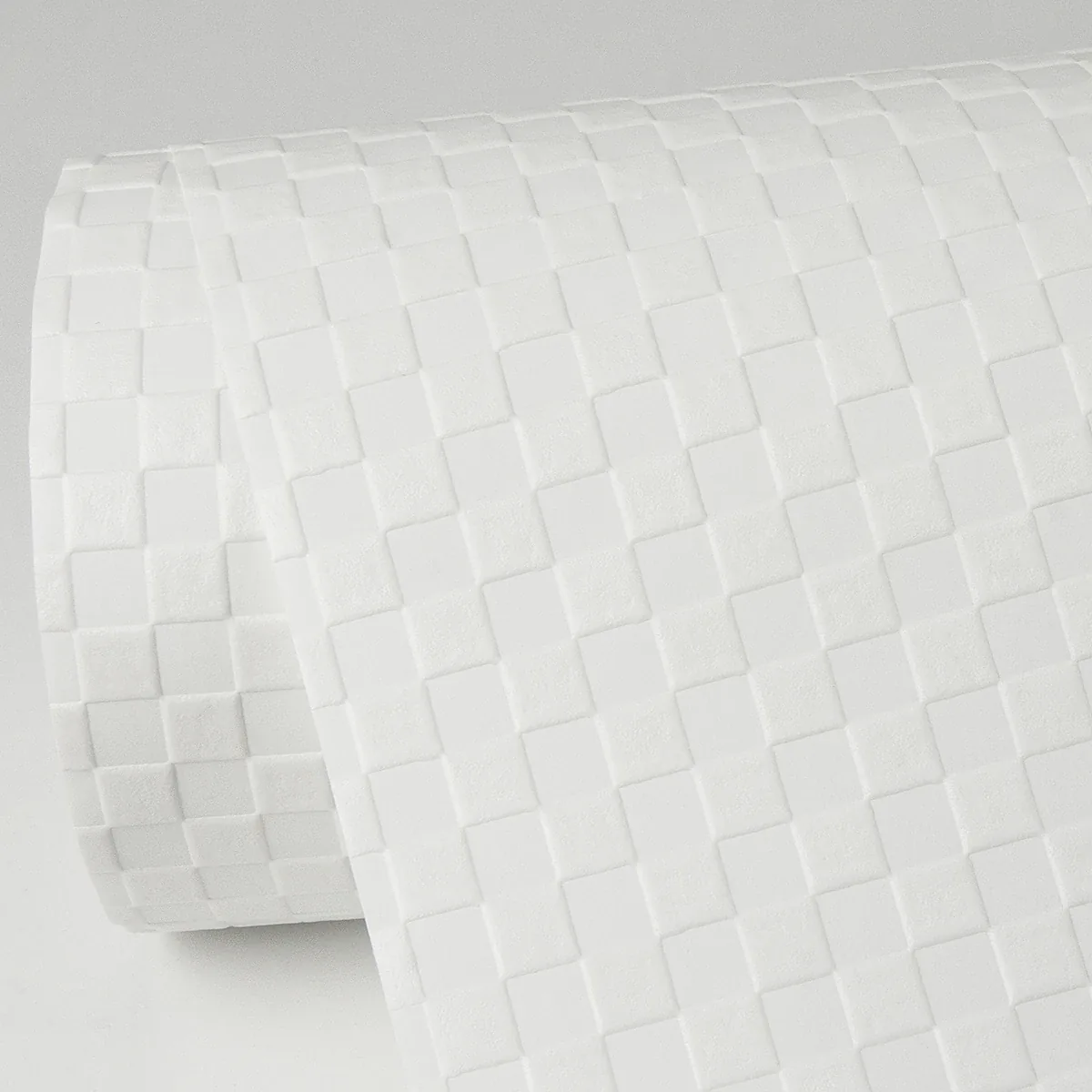 Brewster Home Fashions Jason White Check Paintable Wallpaper - SKU 4000-93465-1