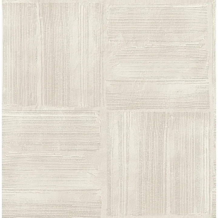 Brewster Home Fashions Jasper Ivory Block Texture Wallpaper - SKU 4125-26738