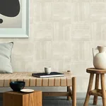 Brewster Home Fashions Jasper Ivory Block Texture Wallpaper - SKU 4125-26738