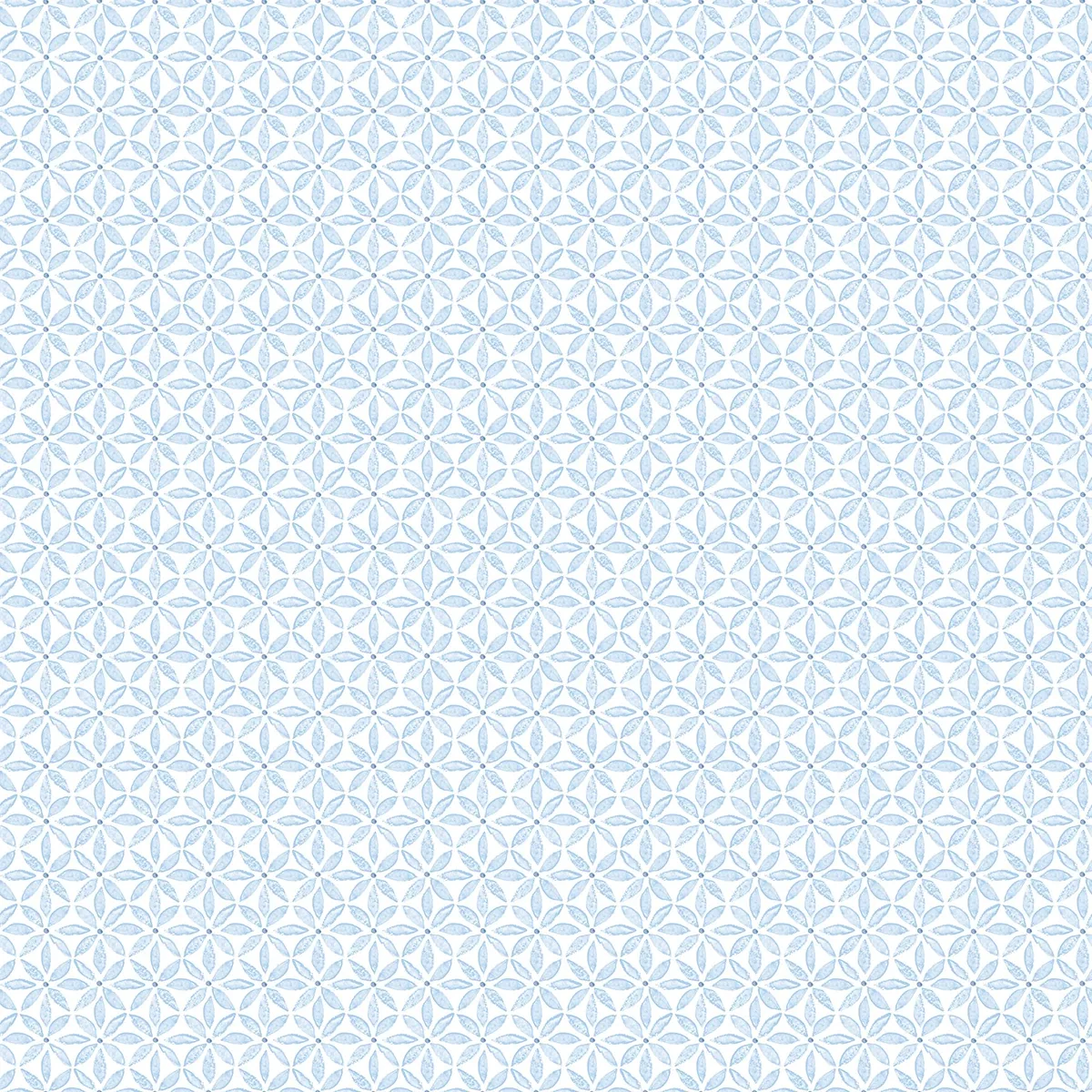 3122-10602 | Jellia Blue Petal Geometric Wallpaper