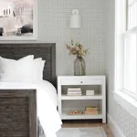 Brewster Home Fashions Jellia Charcoal Petal Geometric Wallpaper | Wallpaper Twins Brewster Home Fashions Jellia Charcoal Petal Geometric Wallpaper - SKU 3122-10613