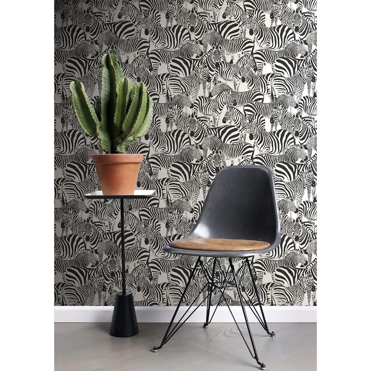 Brewster Home Fashions Jemima Black Zebra Wallpaper | Wallpaper Twins Brewster Home Fashions Jemima Black Zebra Wallpaper - SKU DD347453